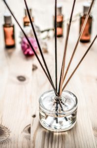 fragrance oil in a diffuser, used for scent purposes only